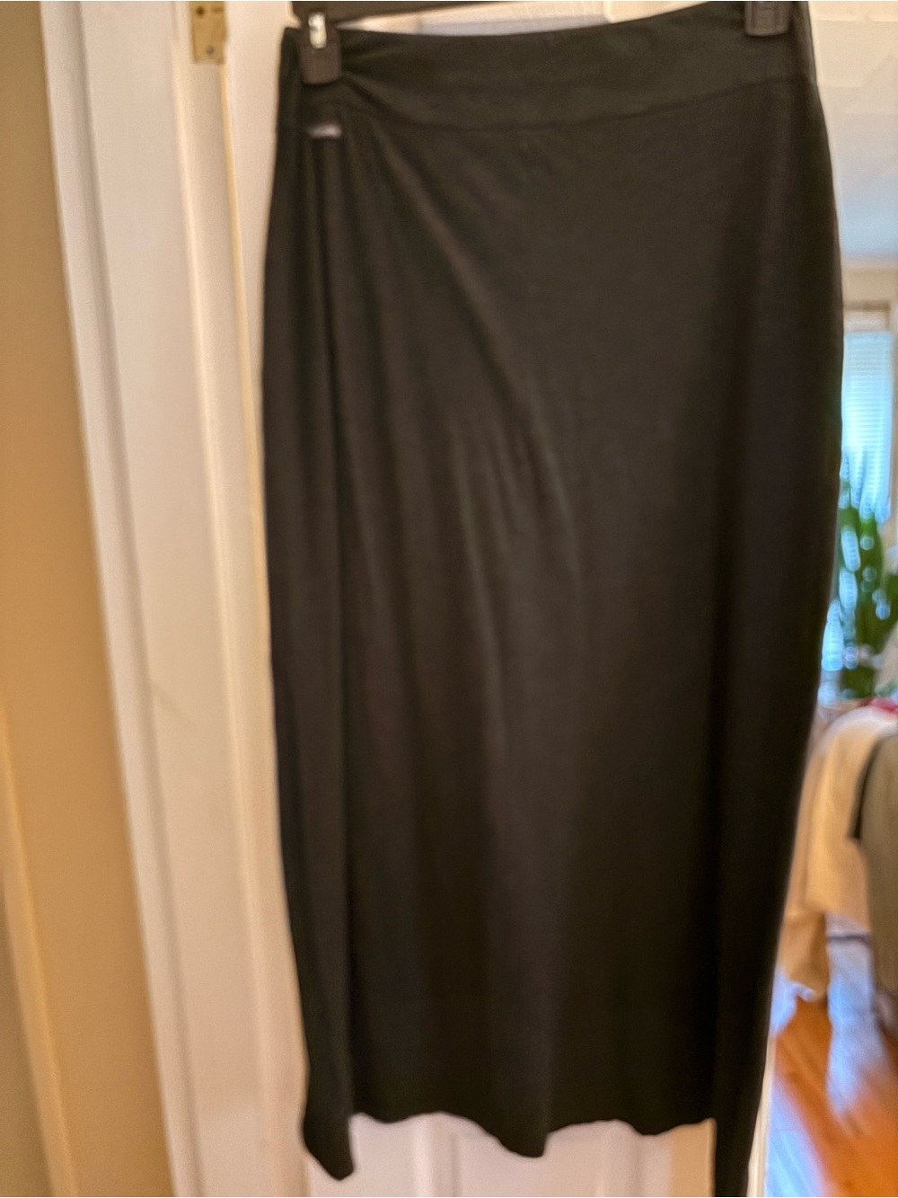Columbia Black Women's Maxi Skirt - Sleek Pull-On Style